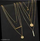 Trendy Minimal Necklace Combo Of 2 for Girls And Women