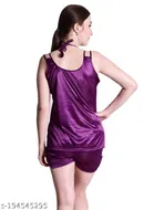 Satin Nightdress Set for Women 