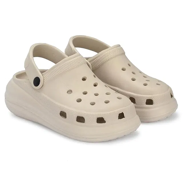Clogs for Women (Beige, 6)