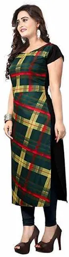 AK Fashion Women Crepe Kurti 