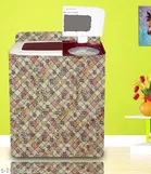 KANUSHI Industries® Fridge Covers / Refrigerator Cover +1 Pc Top Load Semi Automatic Washing Machine Cover 