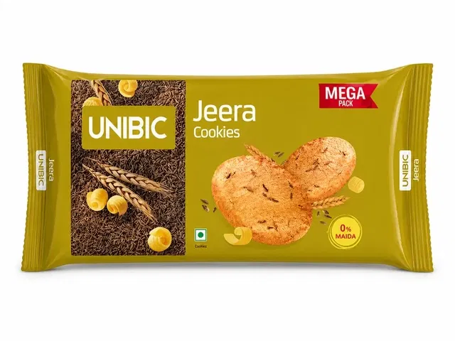 युनिबिक आटा जीरा कुकीज 450 g