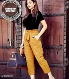 Half Sleeves Top & Bottom Set for Women 