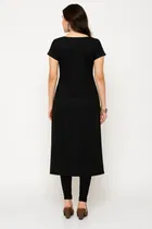 Crepe Printed Kurti for Women 