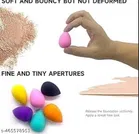 Makeup Beauty Blender Puffs, Multicolor, Pack of 4