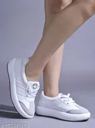 Shoetopia Girls Sneakers White 