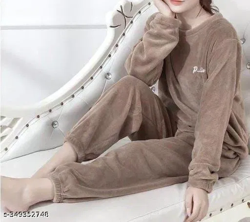 Comfort Nightdress for Women (Pink, L)