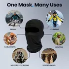 Poly cotton Face Cover Masks, Black