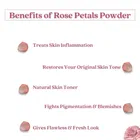 Natural Rose Petal Powder for Skin & Hair 