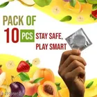 Xebok Fruits Flavoured Extra Dotted Condoms 