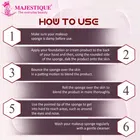 Beauty Blender with Powder Puff & Makeup Stick 