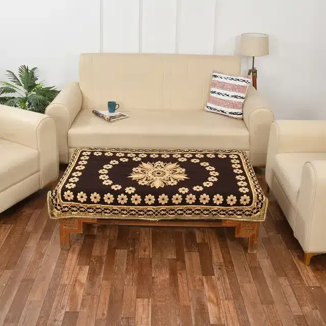 Polycotton Table Covers (Black, 40x60 Inches)
