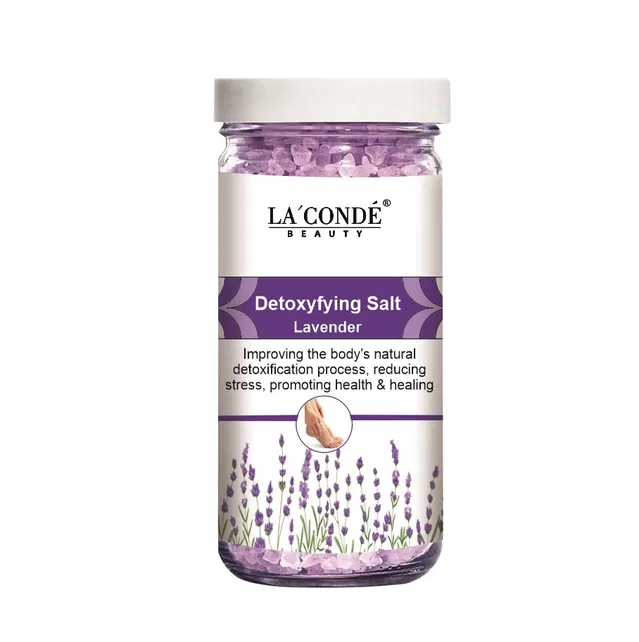 La'Conde Detoxifying Lavender Bath Salt Crystal (200 g)