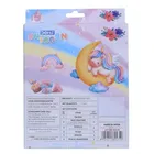 DOMS Unicorn Stationery 7 pcs Kit Includes 1 Unicorn Compass Box,1 Sports Wheel Shape Eraser, 1 Sharpener, 2 Unicorn Pencils & 1 Pack of 12 Shades Wax Crayons 