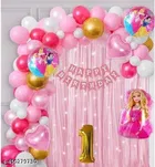 47 Pcs 1st Birthday Decoration Kit, Multicolour, Set of 1