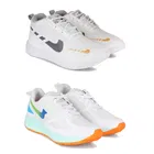 Sports Shoes for Men, Multicolor, Pack of 2 