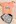 Cotton Blend Printed Clothings Set for Girls (Peach, 2-3 Years)