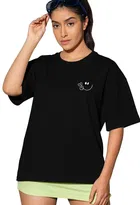 Round Neck Printed T-Shirt for Women 