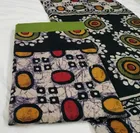 Cotton Printed Unstitched Suit Fabric (Grey & Green, 2.4 m)