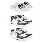 Combo of Casual Shoes with Sliders for Men 