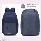 Polyester Backpack for Men & Women, Navy Blue