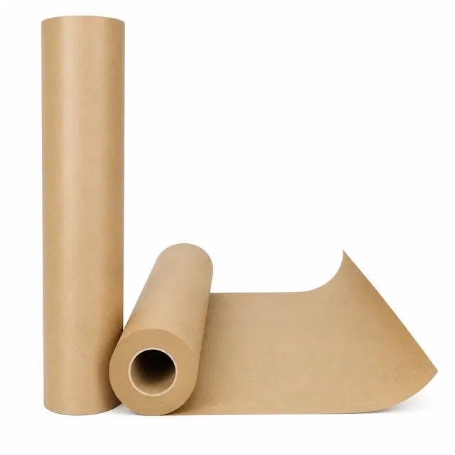 Book cover Paper Roll 24 inches x 7 meter Craft paper (Pack of 1, Brown)