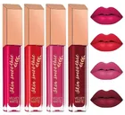 Skin Smoothie Matte Liquid Lipsticks (Pink Edition) (Pack Of 4)