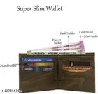 Faux Leather Wallet for Men 