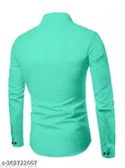 Solid Cotton Shirt Fabric for Men 