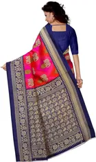 Mysore Silk Printed Saree for Women 