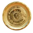MAGIC PLUS Brass Pooja Thali- 