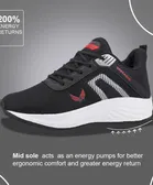 Sports Shoes for Men, Black 