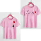 Cotton Blend Round Neck T-Shirt for Women, Pack of 2 (Multicolor, Xxs)
