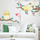 Birds Family Self Adhesive Wall Stickers