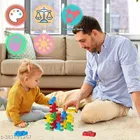 Wooden Balancing and Stacking Human Shape 