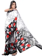 SVB प्रिंटेड साड़ी फॉर वीमेन 