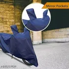 Polyester Cover For Bike/Scooter, Multicolour