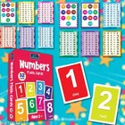 Flash Cards for Kids – Alphabet, Numbers & Fruits | Early Learning Educational Flashcard Set for Toddlers & Preschoolers | Multicolor | Set of 3