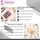 Majestique Manicure Pedicure Tool Kit 