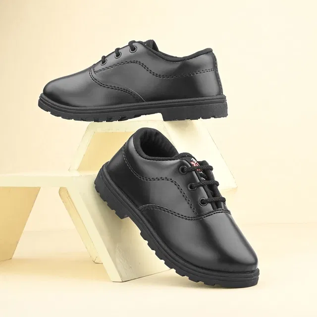 School Shoes for Boys, Black (6)
