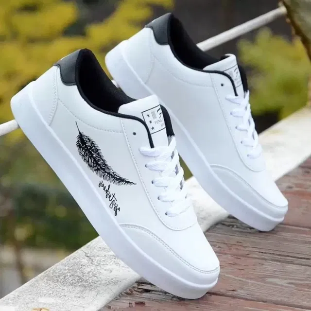 Sneakers For Men, White (7)