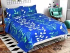 Cotton Double Size Bedsheet with Pillow Cover 