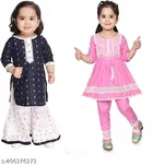 Rayon Kurta Set for Girls 