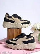Shoetopia Textured Synthetic Sneakers for Girls 