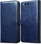 Huawai Honor 7X Artificial Leather Mobile Flip Cover 