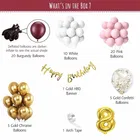 8th Happy Birthday Balloon Decoration Kit, Multicolor, Pack Of 63