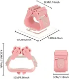 REALISTIC AIRCOOL Plastic Broom Holder -Blue, Pack of 2