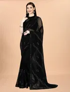 Simar Silk Solid Saree for Women 