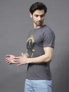 Rigo Casual Cotton T-shirt for Men 