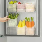 Aryan Collection Premium fridge storage Space-saving Refrigerator Side Door Organizer - 1000 ml (Pack Of 6)